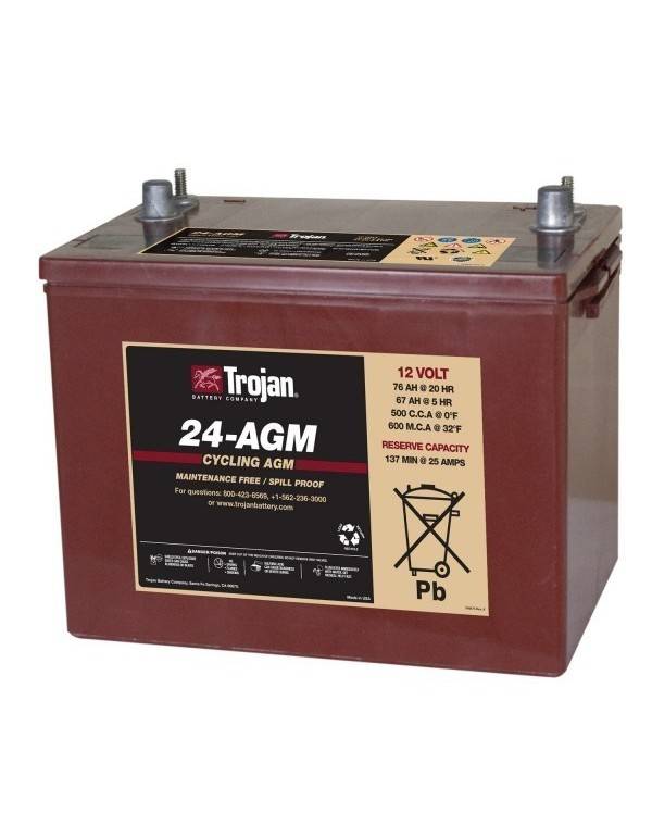 Batteria Trojan 24-AGM 12V 84Ah