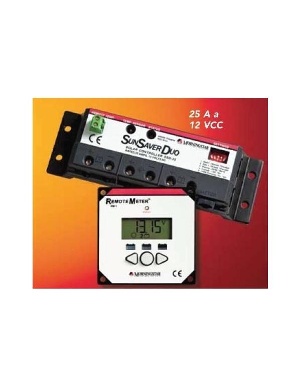 Regler 25A PWM Morningstar Die Daten werden von...