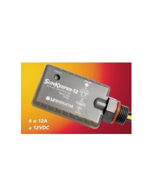Régulateur 12A PWM Morningstar Le SunKeeper SK-12