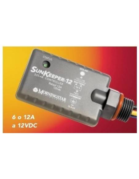 Régulateur 12A PWM Morningstar Le SunKeeper SK-12