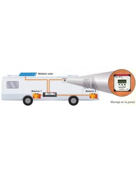 Solar regulator 25A PWM Morningstar SunSaver SSD-25RM