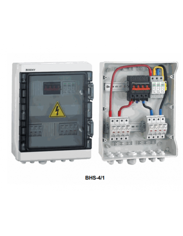 4-input Direct Current combiner box with...