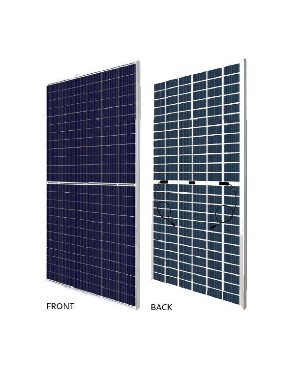 Painel Solar Policristalino Bifacial Solar Canadense 415W