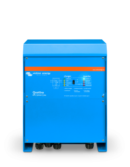 Inverter Victron Quattro 48/15000/200-100/100