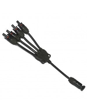 Parallel connector 1H/4M | 6mm |1000V type MC4