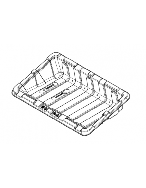 Sistema de montagem a 15o por balasto Renusol ConSole+ 3D