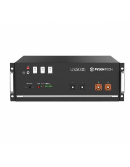 Batteria al litio Pylontech US5000 da 4,56 kWh  48 48V