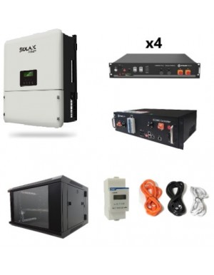 Solar Kit Solax X1 Hybrid 3.0 + Pylontech H48050