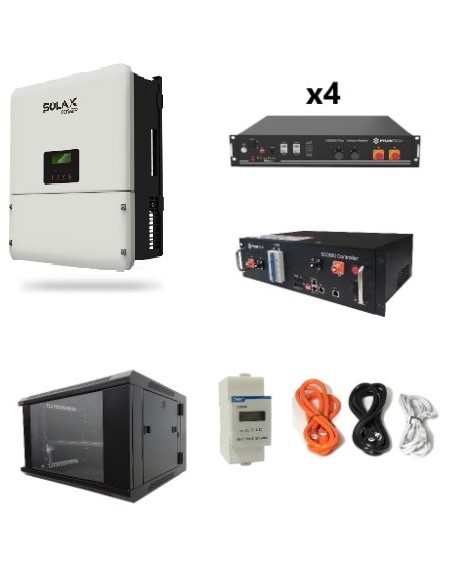 Kit Solar Solax X1 ibrido 3.0 + Pylontech H48050