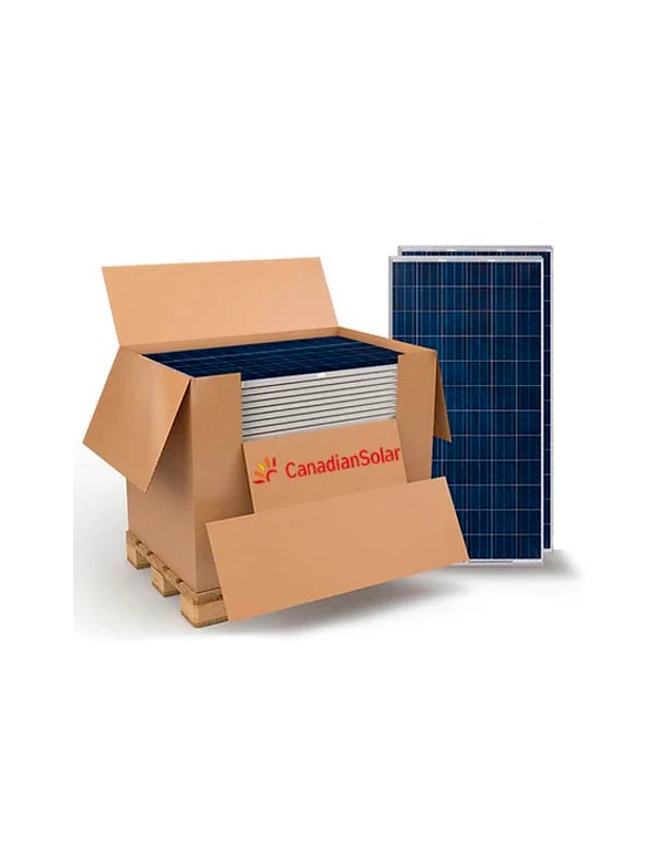 Palette (31 unités) - Panneau solaire canadien HiKu7 600W