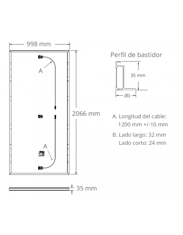 Painel solar SunPower PERFORMANCE 6 410W COM XS