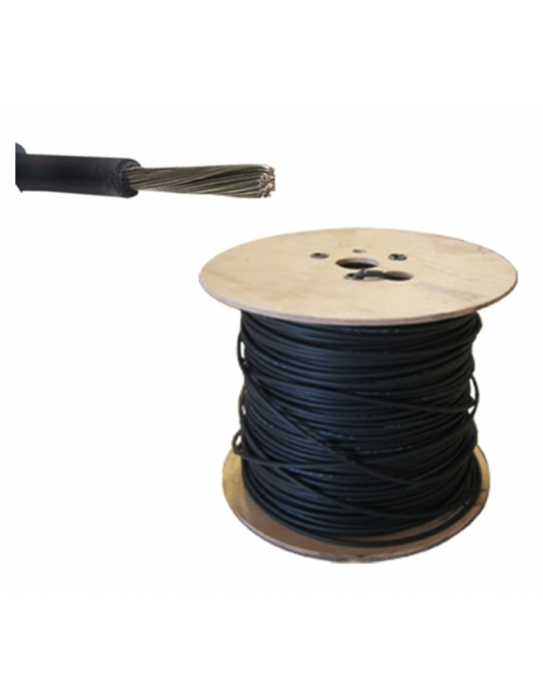 Black solar cable 6 mm² (50 meters)
