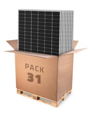 Pallet (31 Einheiten) - Solaranlage Jinergy Mono PERC 660 Wp