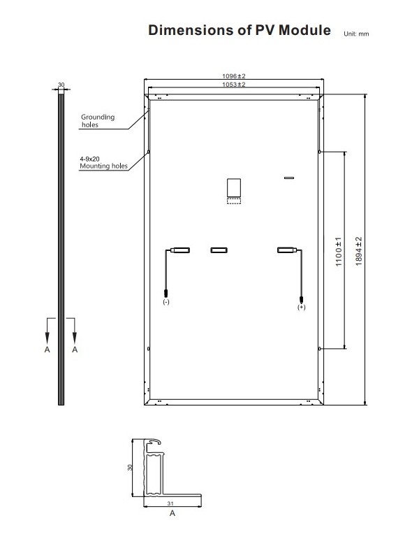 Panneau solaire Risen Mono PERC 440Wc