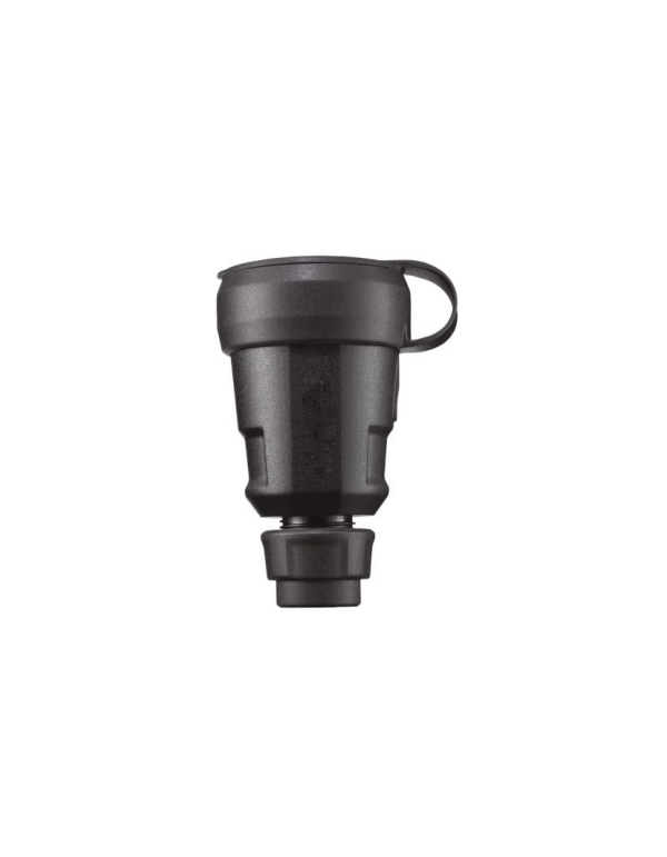 Semi-industrial socket, black