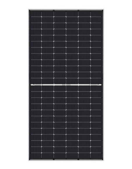Painel Solar Jinko Tiger NEO 570W Half Cut quadro prateado