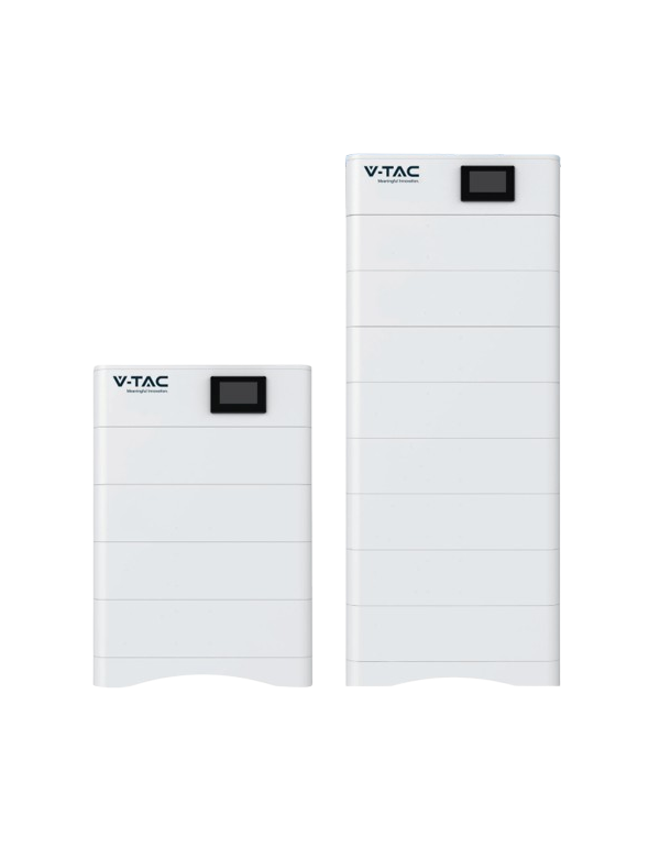 Système de Batterie Empilable V-TAC LiFePO4 30,72kWh (5,12 × 6)